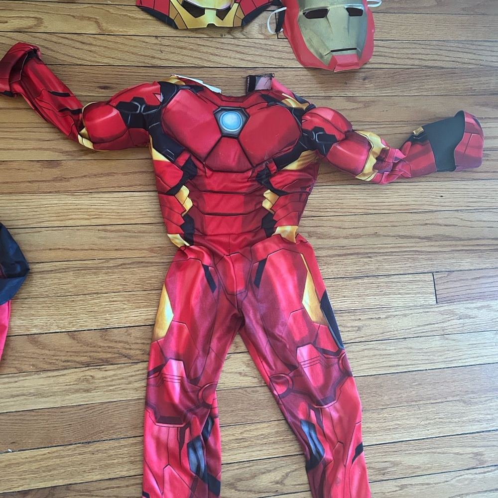 Iron Man Kids Costume - Red and Gold
